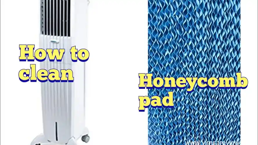 how to clean air cooler honeycomb pads
